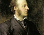 乔治费德里科沃茨 - Portrait of Sir John Everett Millais
